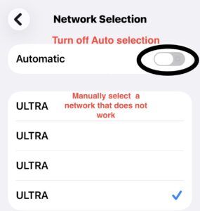 Network Selection